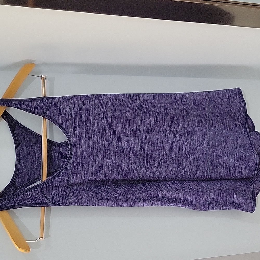 Lululemon Heather Purple Sleeveless Racerback Athletic Tank Top Women